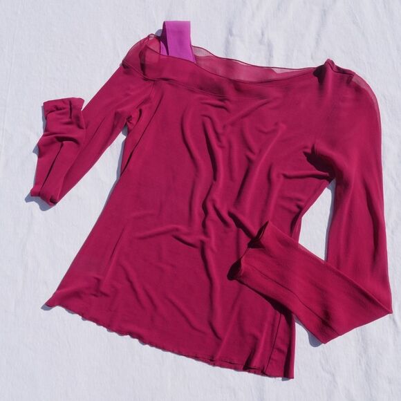 90s Etro Slinky Colorblock‎ Top - Picture 8 of 8